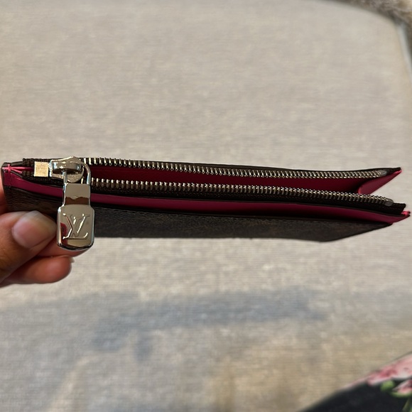 Louis Vuitton Card Coin Holder Wallet Fuchsia - Picture 7 of 12
